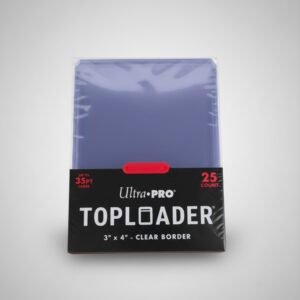 Toploaders 3" x 4" Clear Border Ultra PRO (Pack de 25 unids. / 35PT)