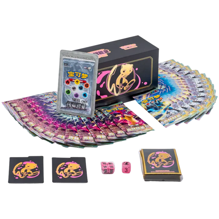 Caja TCG Pokémon Radiant Energy Mew Gift Box ETB