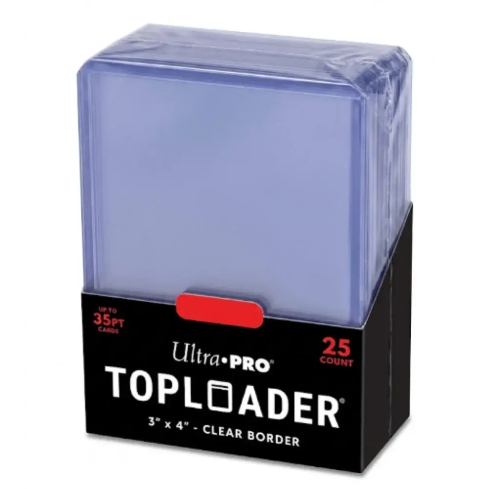 Toploaders 3" x 4" Clear Border Ultra PRO (Pack de 25 unids. / 35PT)