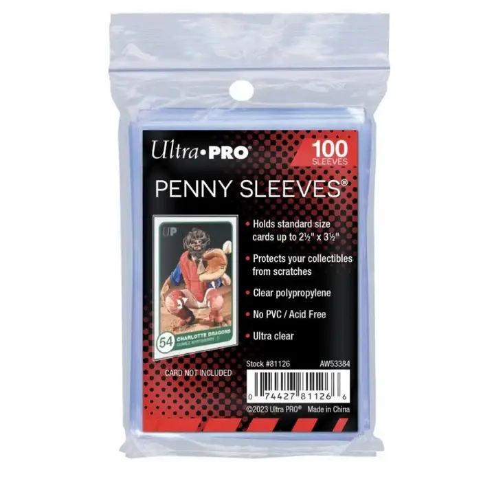 Fundas Blandas Estándar Ultra PRO (Penny Sleeves) – Pack de 100