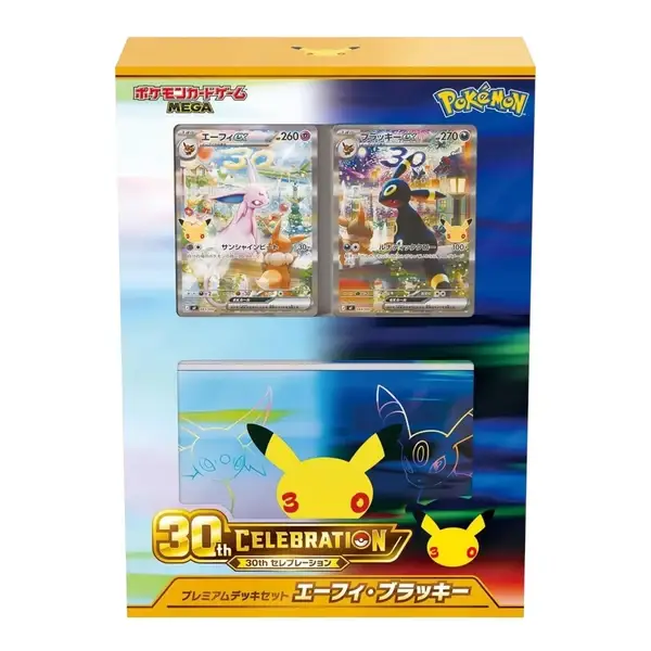Celebration Premium Deck Set Espeon & Umbreon Pokémon 30th (Japonés)